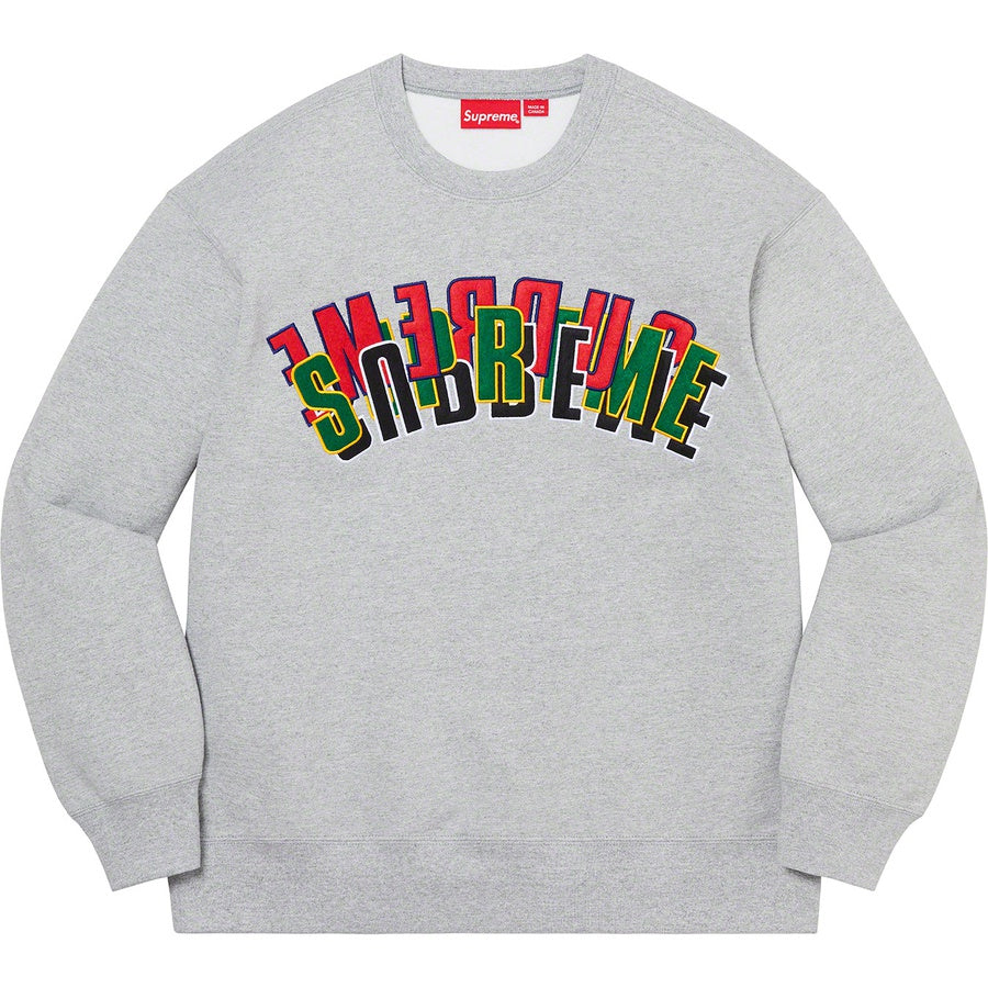 SUPREME STACKED CREWNECK