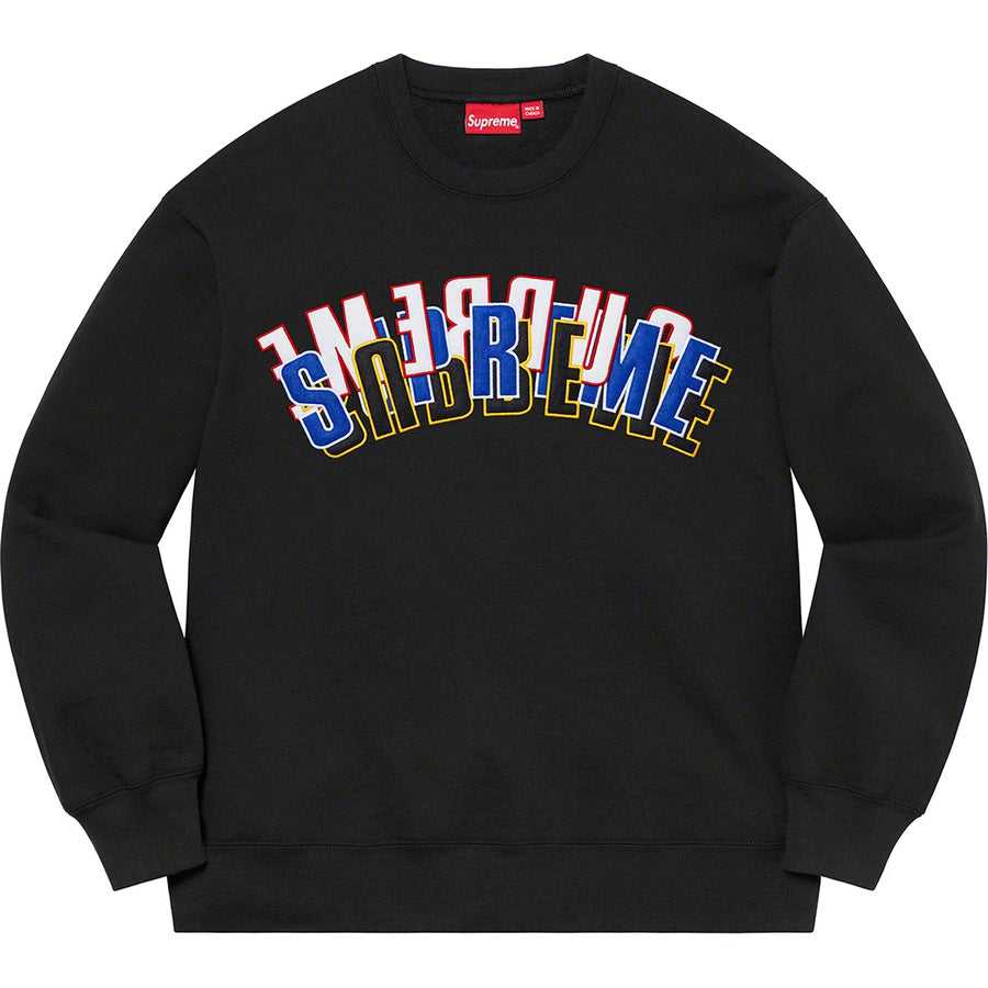 SUPREME STACKED CREWNECK