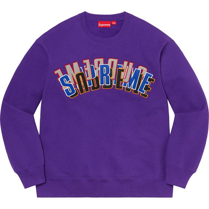 SUPREME STACKED CREWNECK