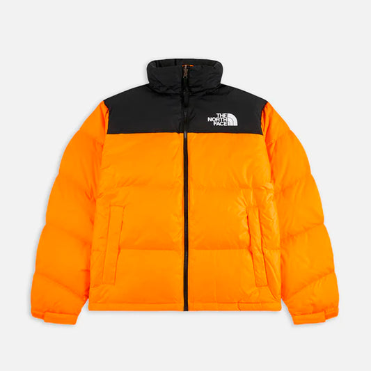 THE NORTH FACE 1996 RETRO NUPTSE 700 FILL PACKABLE JACKET ORANGE