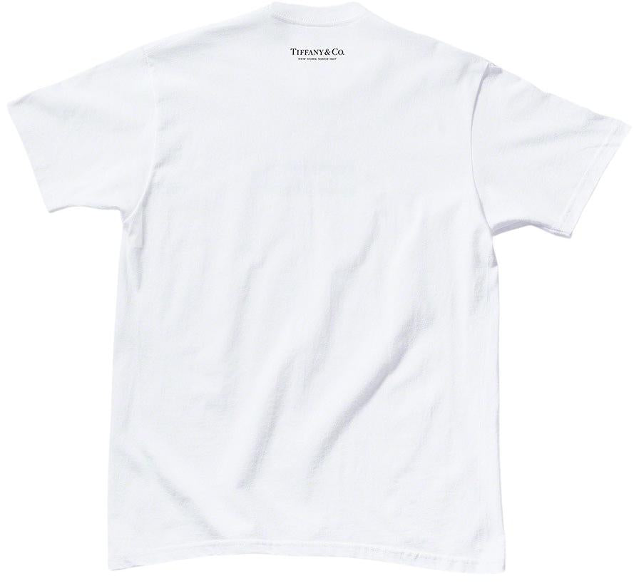 SUPREME TIFFANY & CO. BOX LOGO T-SHIRT