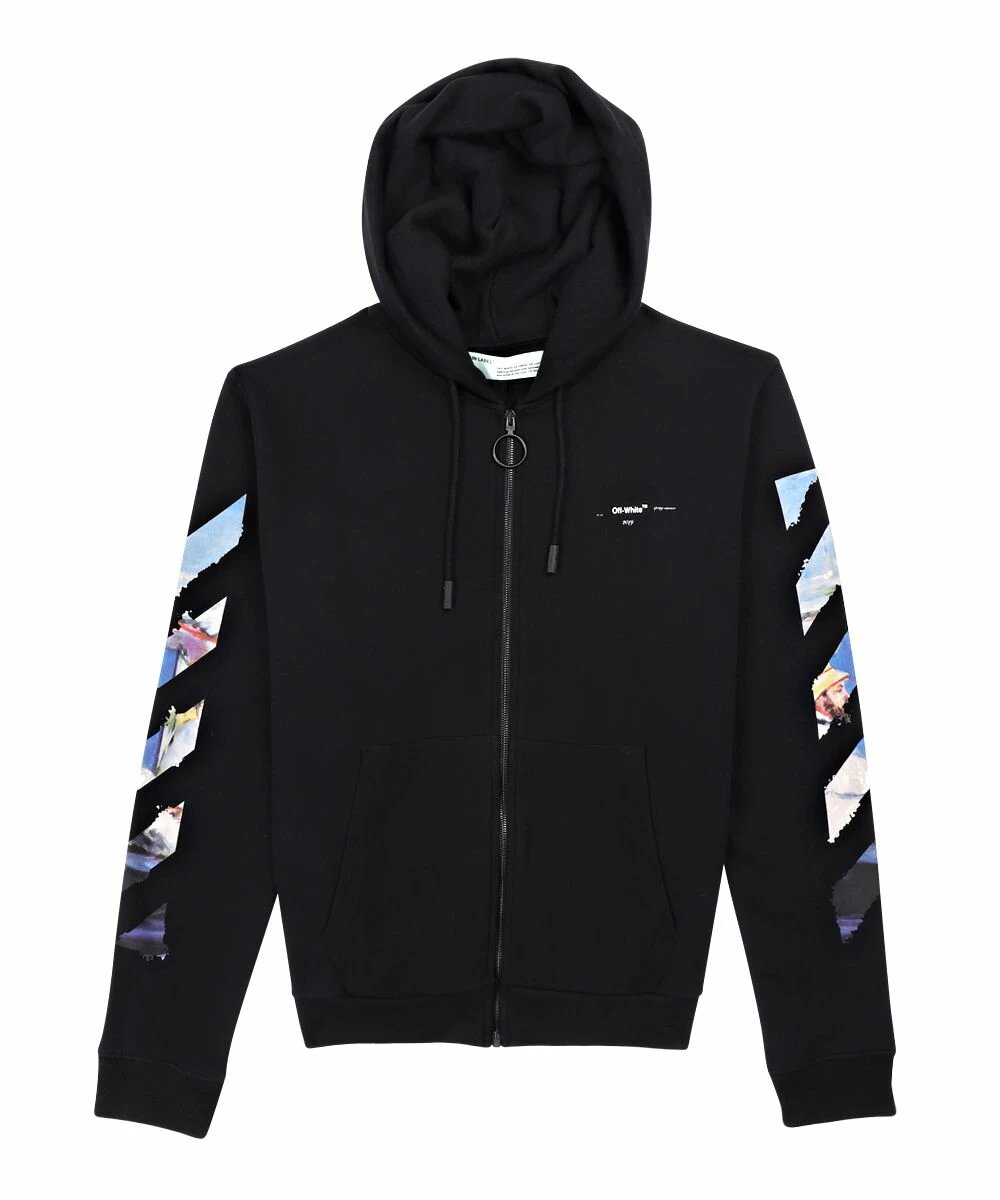 off-white-diag-print-zip-up-hoodie-Drip Store Argentina
