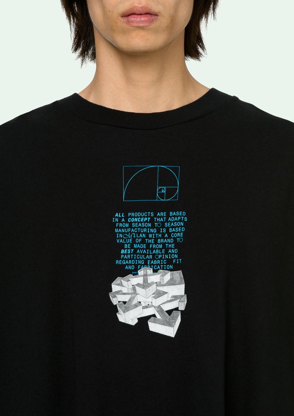 OFF WHITE DRIPPING ARROWS S/S OVER T-SHIRT - Drip Store – Drip
