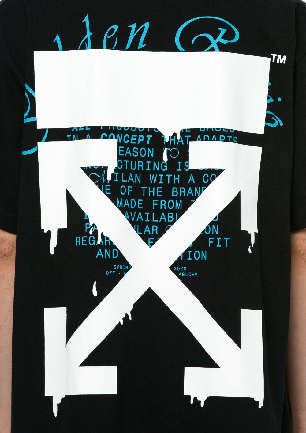 OFF WHITE DRIPPING ARROWS S/S OVER T-SHIRT - Drip Store – Drip