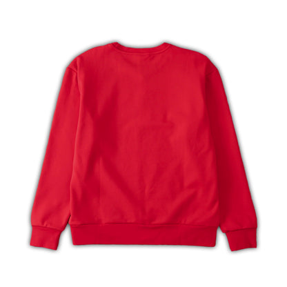 LACOSTE CREWNECK RED