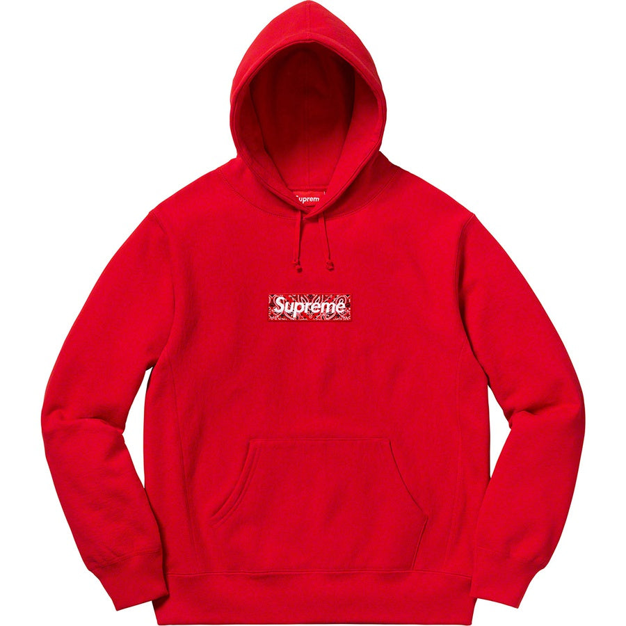 Supreme Bandana Box Logo Hooded 2019FW Sサイズ SUPREME Bandana Box Logo Hoodie \"FW 19\" \u2013 Stadium Goods