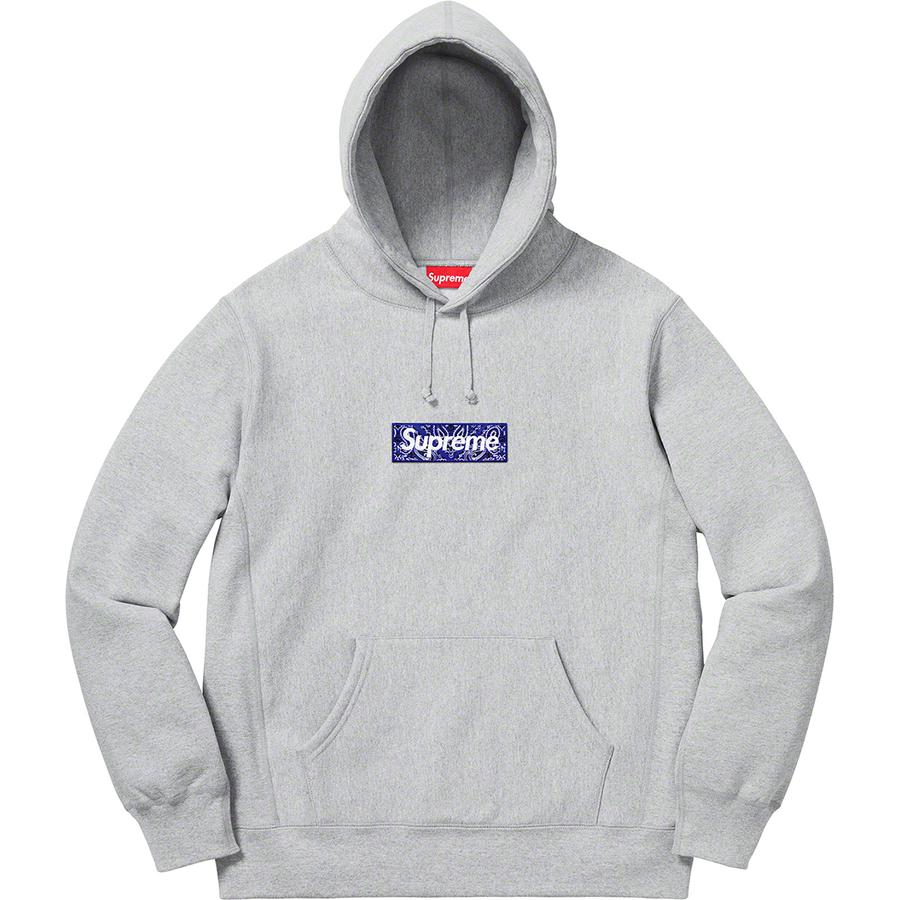 SUPREME BANDANA BOX LOGO HOODED SWEATSHIRT - Drip Store – Drip
