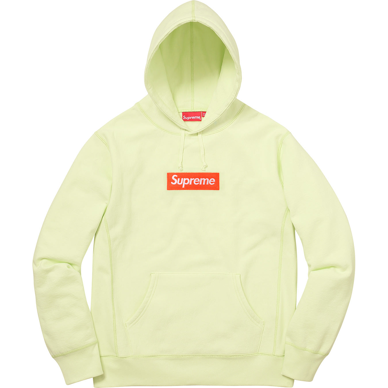 supreme-box-logo-hoodie-fw17-pale-lime-Drip Store Argentina