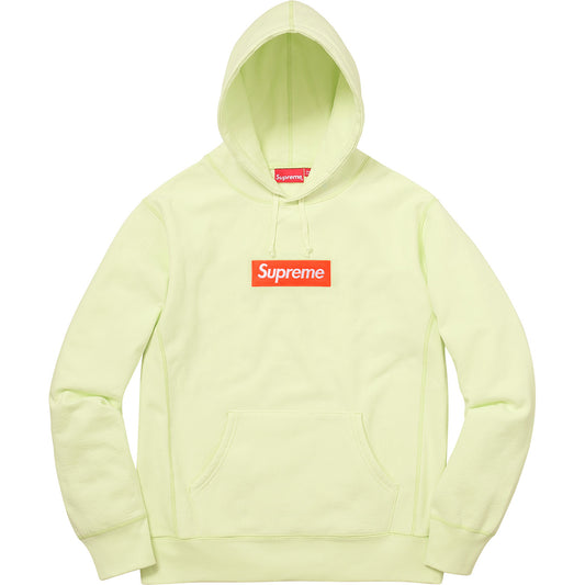 supreme-box-logo-hoodie-fw17-pale-lime-Drip Store Argentina